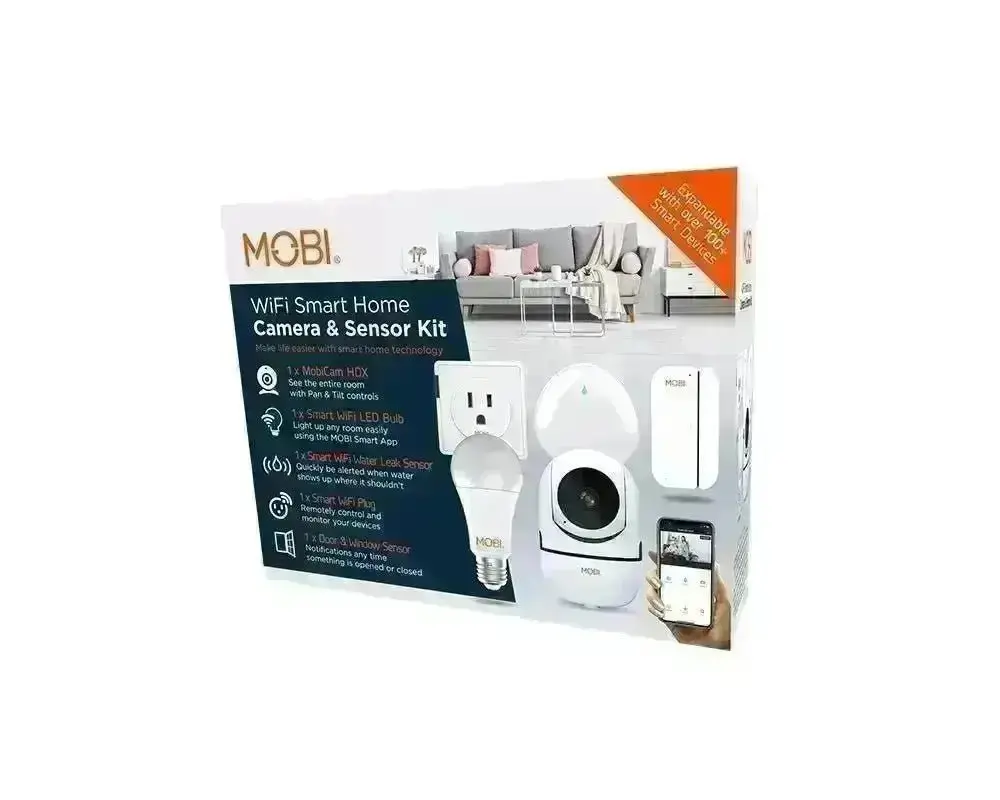 MOBI Smart Home Camera and Sensor Bundle - Image 3