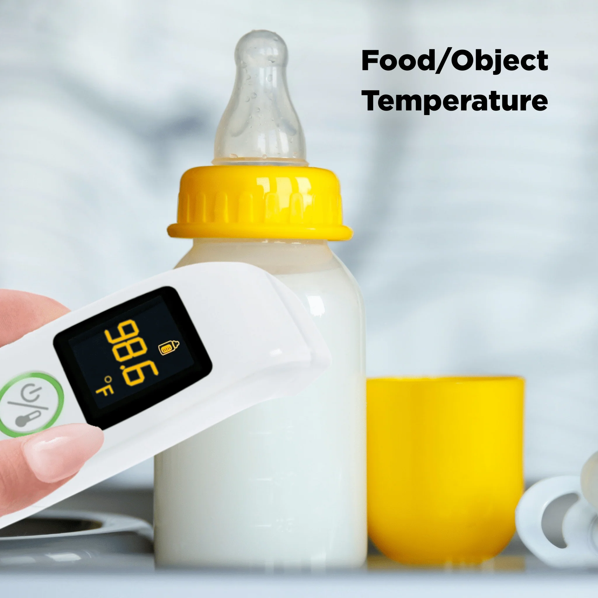 MOBI Air Non-Contact Digital Forehead Thermometer for People, Food & Objects - Image 5