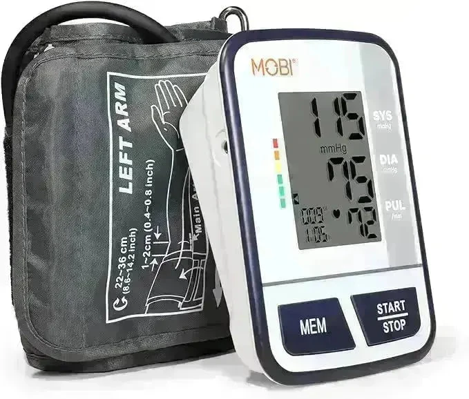 MOBI Blood Pressure Monitor and DualScan FeverTrack Thermometer Bundle - Image 3