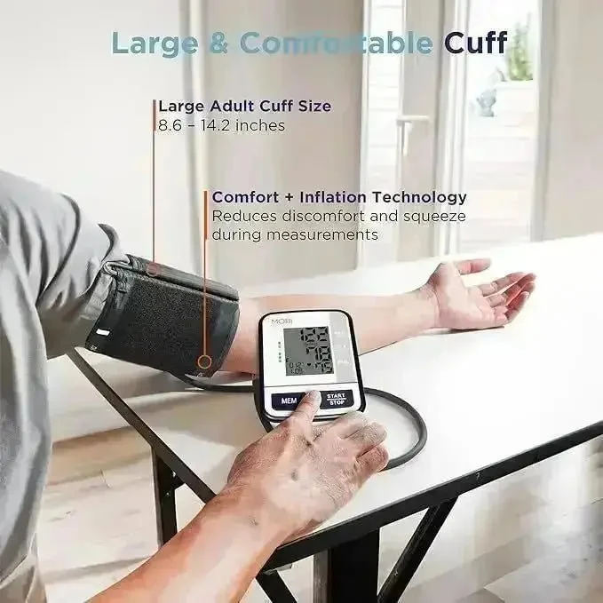 MOBI Upper Arm Blood Pressure Monitor & Ultra Pulse Thermometer Bundle - Image 4