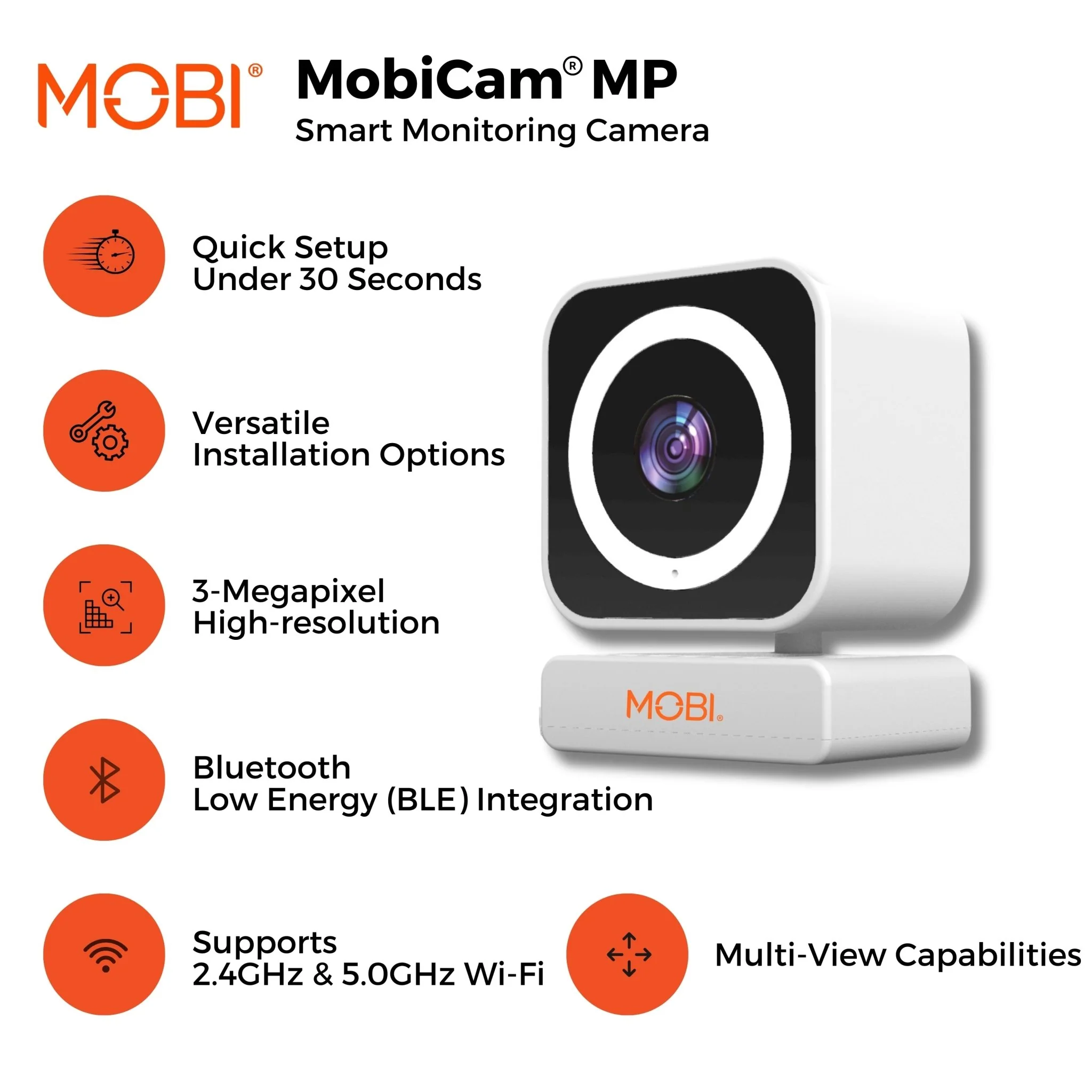 MOBI Smart Home Protection & Monitoring Bundle, 10-Piece - Image 2