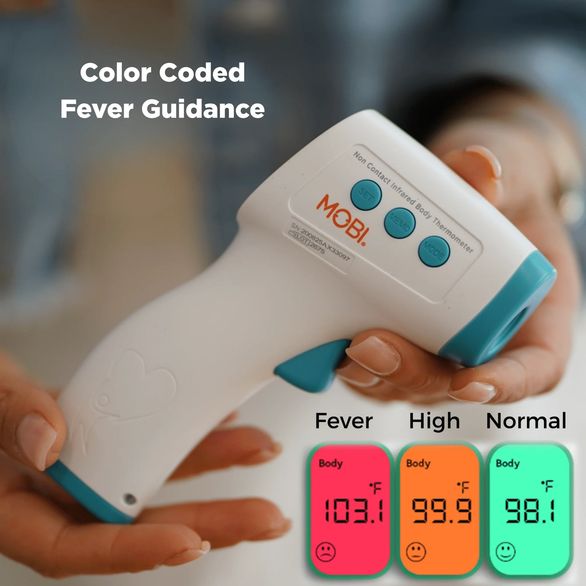 MOBI Digital Non-Contact Infrared Thermometer - Image 4