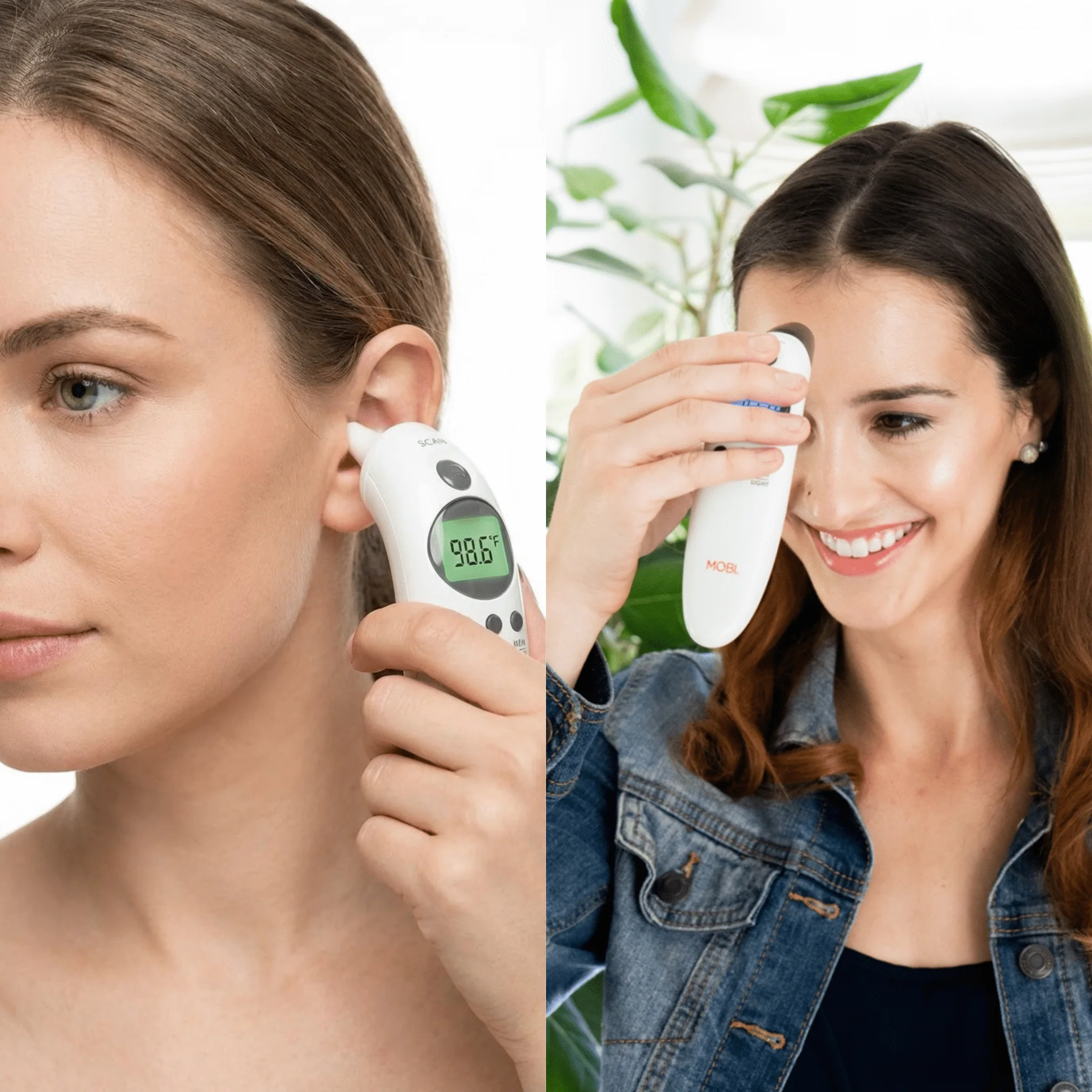 MOBI DualScan Health Check Ear & Forehead Digital Thermometer + Medication Reminder Alarm - Image 3