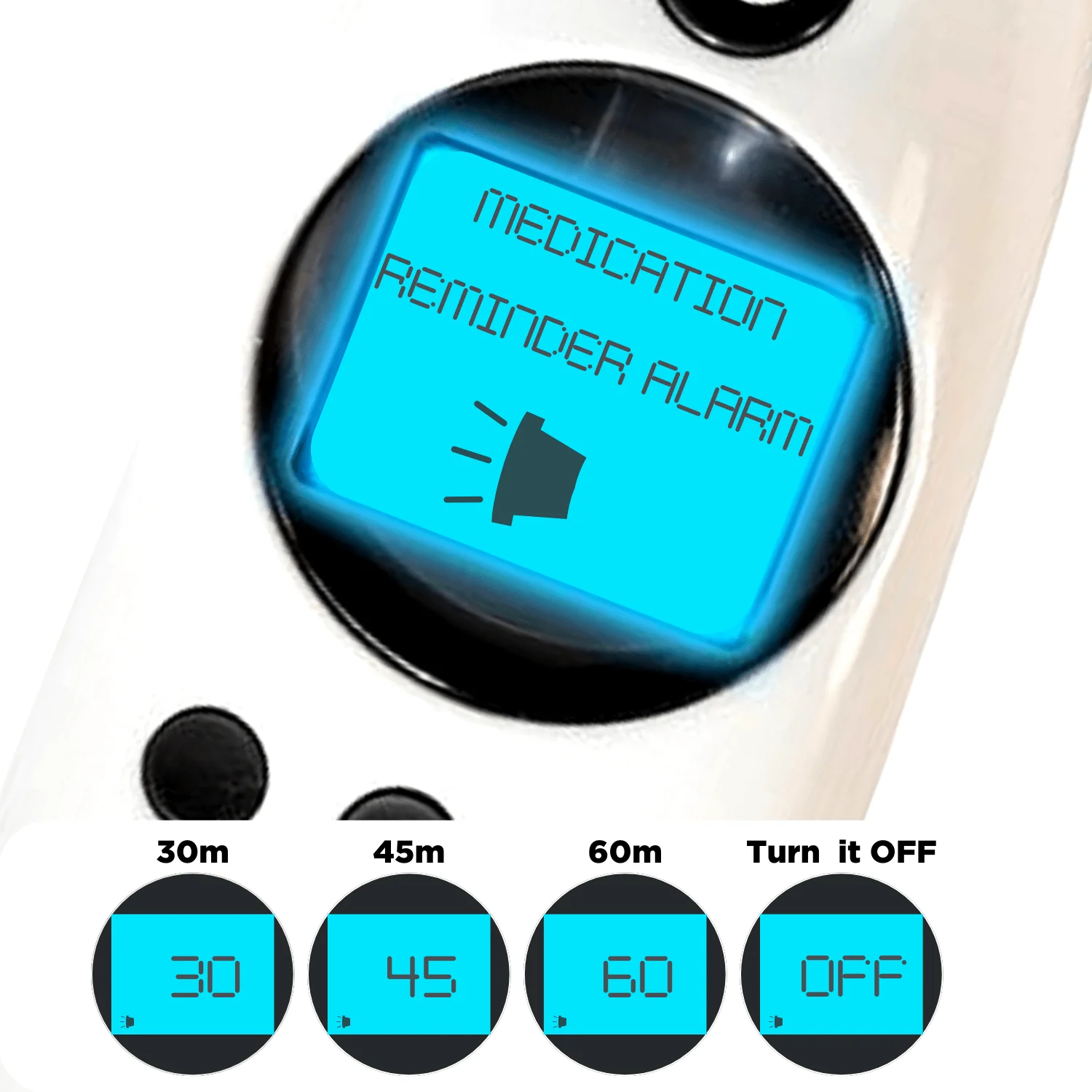MOBI DualScan Health Check Ear & Forehead Digital Thermometer + Medication Reminder Alarm - Image 4