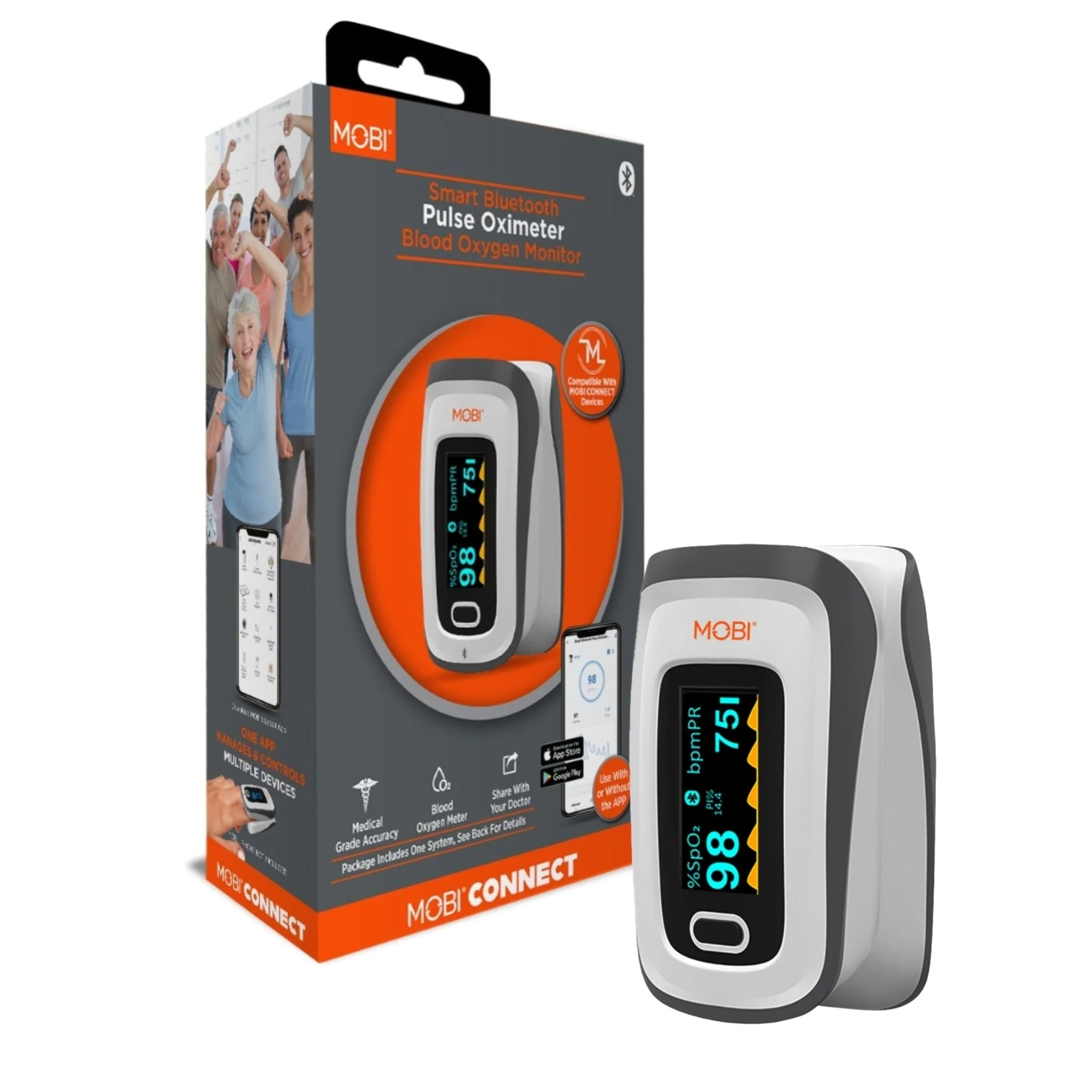 MOBI Home Clinic 4-Piece Smart Health Monitoring Kit - Image 5