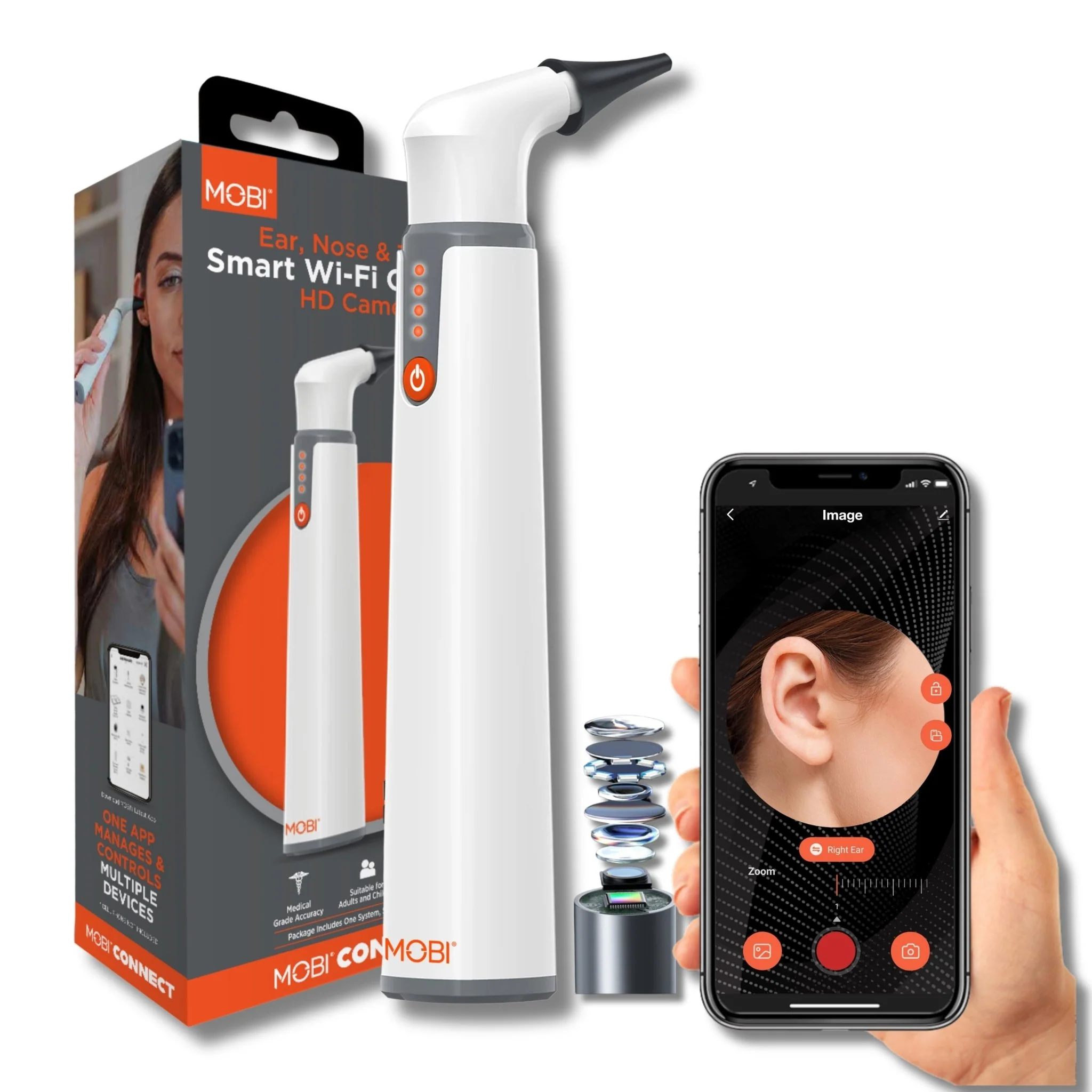 MOBI Home Clinic 5-Piece Smart Health Monitoring Kit - Image 3