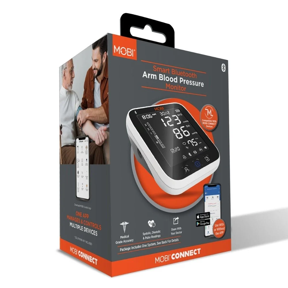 MOBI Smart Bluetooth Arm Blood Pressure Monitor - Image 6