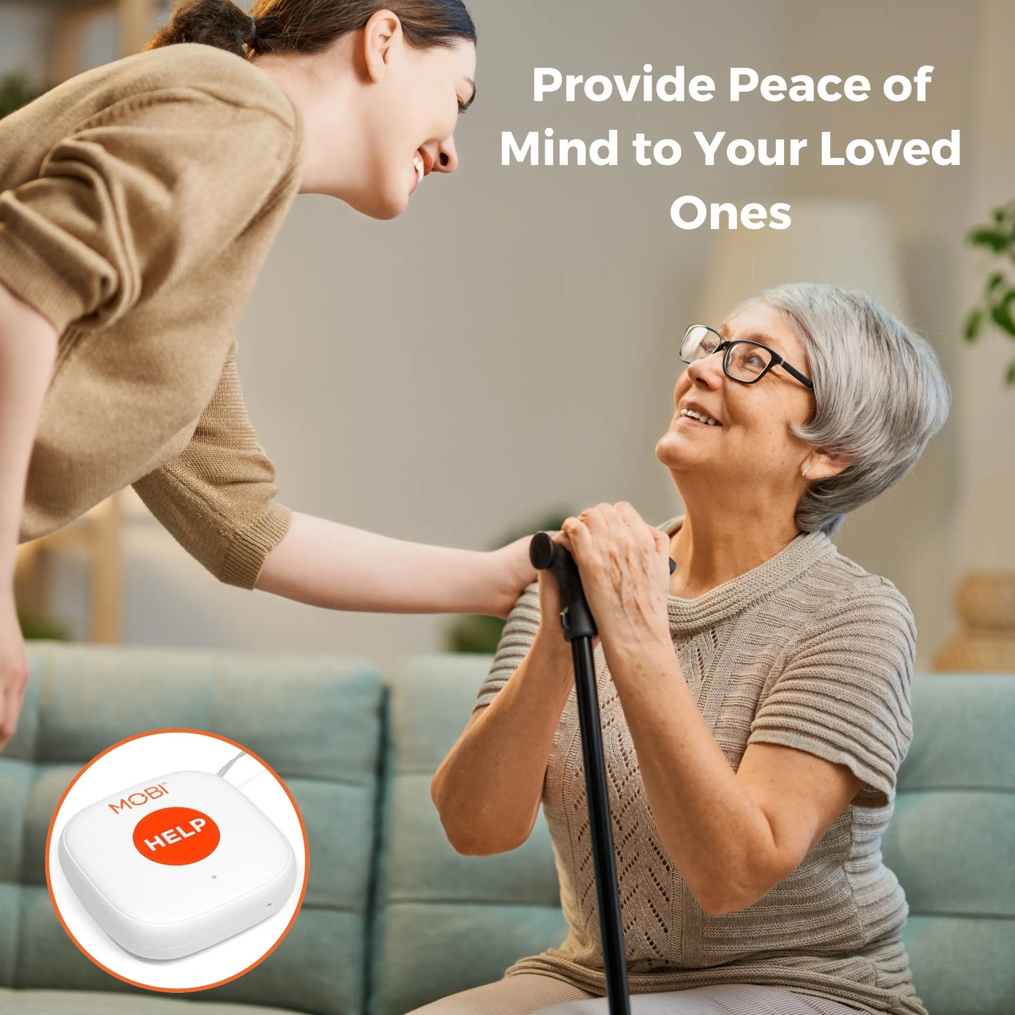 MOBI Smart Wi-Fi Caregiver Support Monitoring System & Alert Button - Image 7